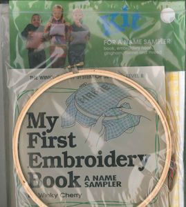 MY FIRST EMBROIDERY BOOK (KIT)