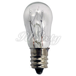 BULB ...SCREW-IN 7/16" BASE 15 WATT (SLOPE GLASS)