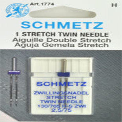 SCHMETZ NEEDLE-DOUBLE STRETCH, 4.0