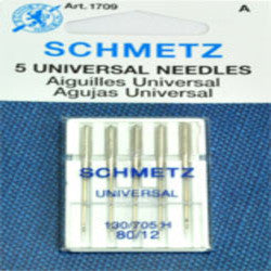 SCHMETZ NEEDLE REGULAR, MIX (2-11", 2-12", 1-14")