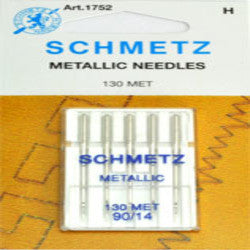 SCHMETZ NEEDLE- METALLICA 12", ........5PCS/CARDED