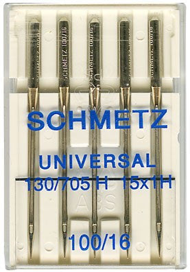 Universal Needle Size 100 5/Pkg